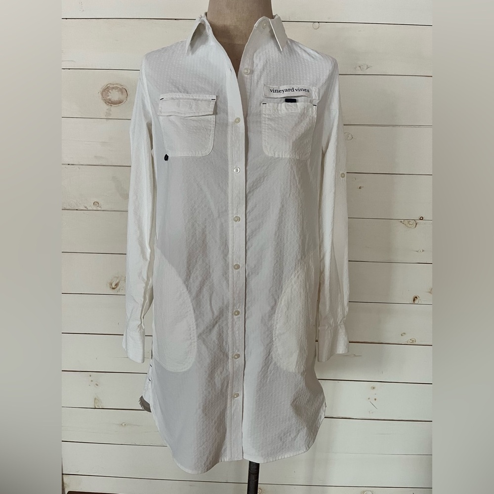 Vineyard Vines Harbor Shirt Cover-Up